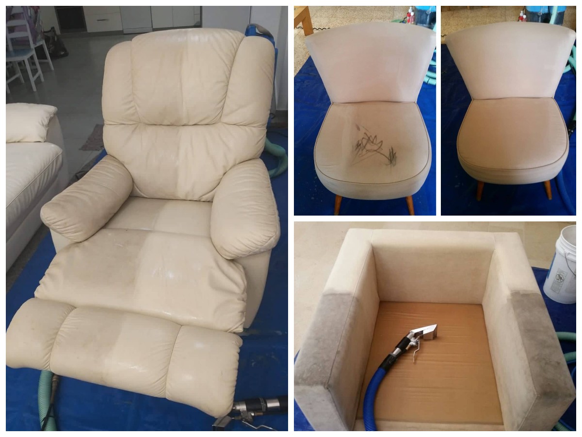 Чистка ковров и мягкой мебели в Израиле